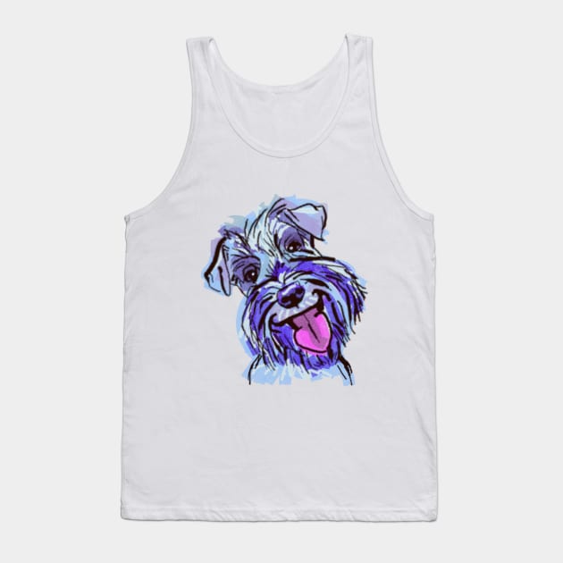 The Schnauzer Love of My Life Tank Top by lalanny